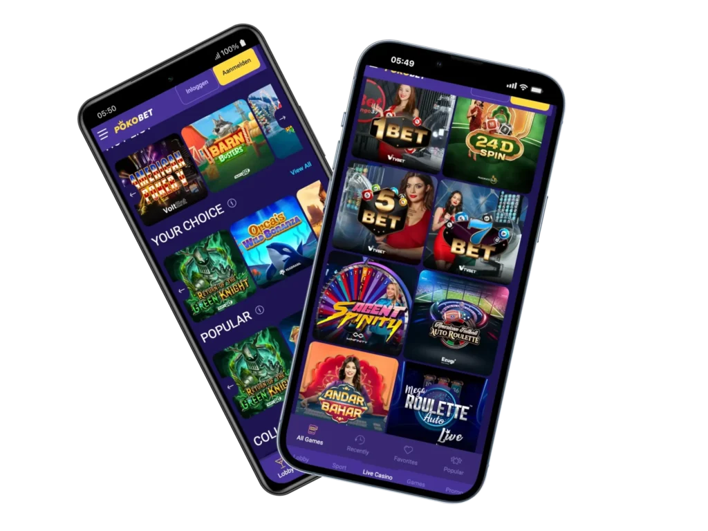Pokobet App interface