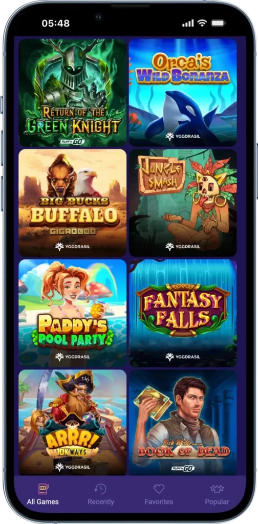 casino mobile app