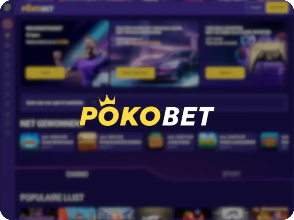 pokobet login banner