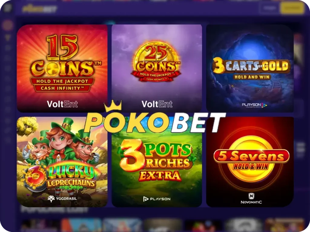 pokobet casino populaire gokautomaten